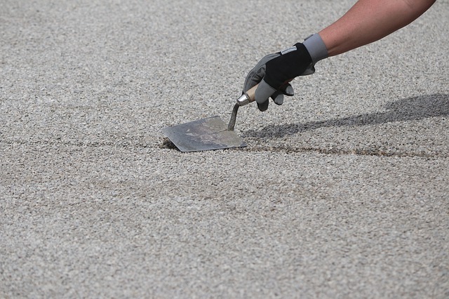 this image shows driveway repair in San Diego, California