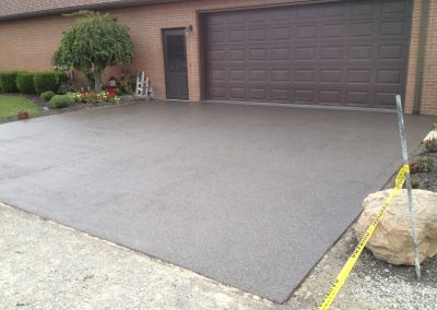 this is a picture of San Diego concrete driveway sealing